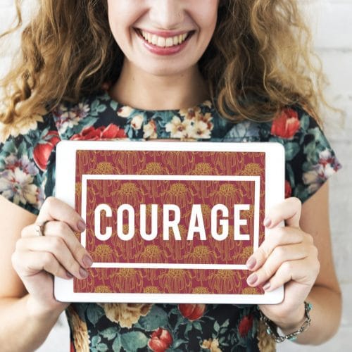 Counselling can help people build courage in a number of ways.